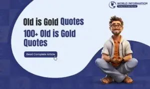 Old is gold quotes